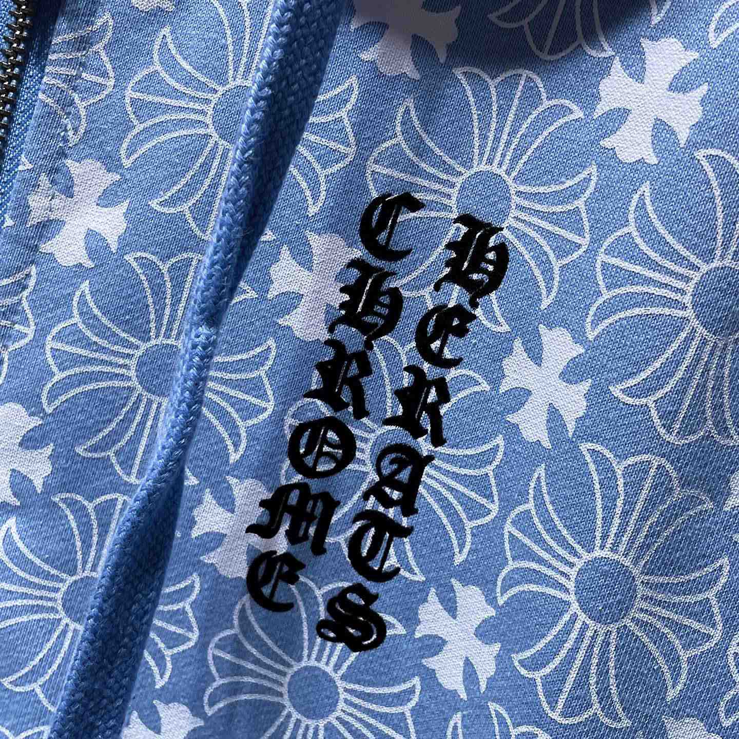 Chrome Hearts Horseshoe Zip Up Hoodie  - FashionPlug