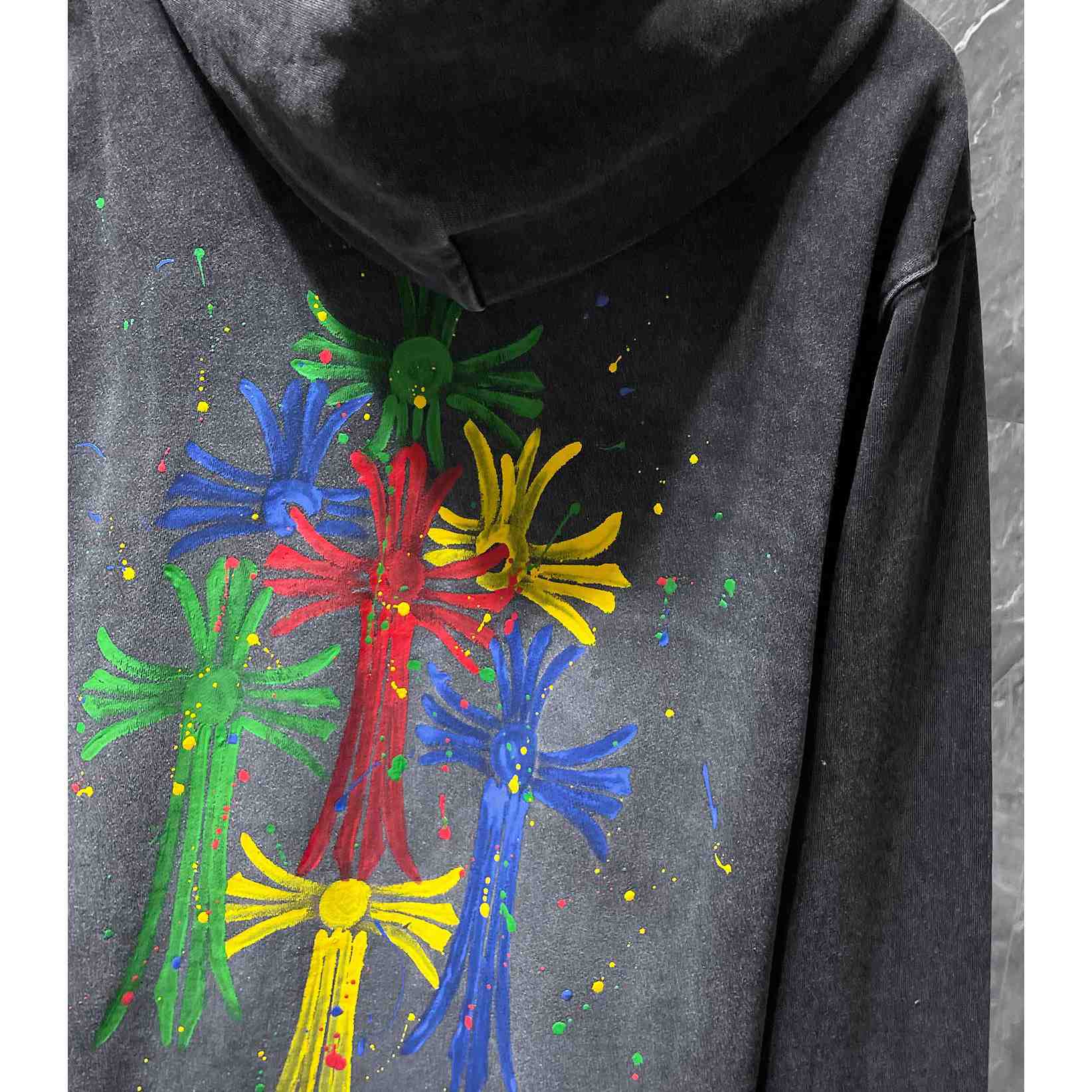 Chrome Hearts Cross Hoodie - FashionPlug