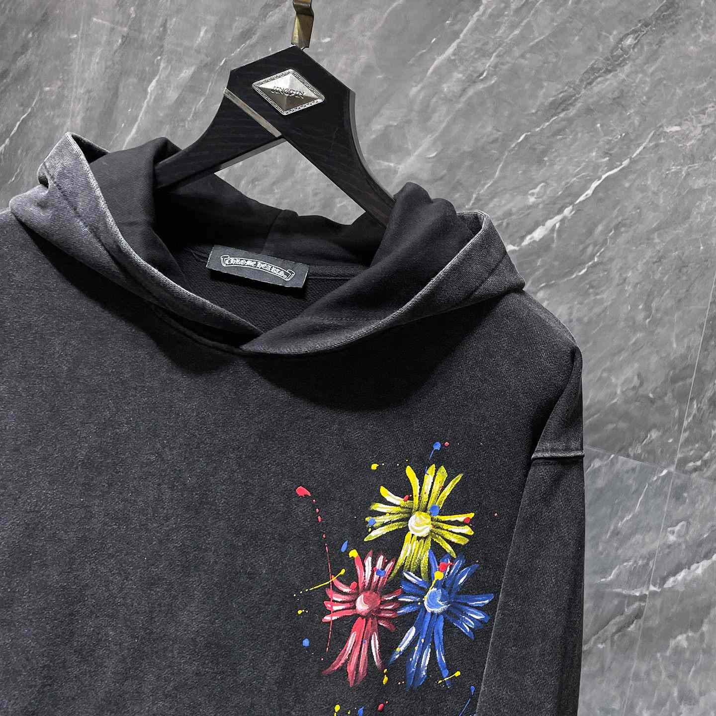 Chrome Hearts Cross Hoodie - FashionPlug