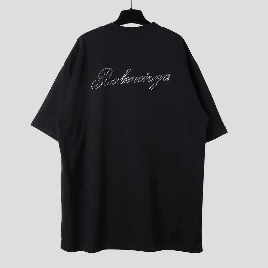 Balenciaga Cotton T-Shirt  - FashionPlug