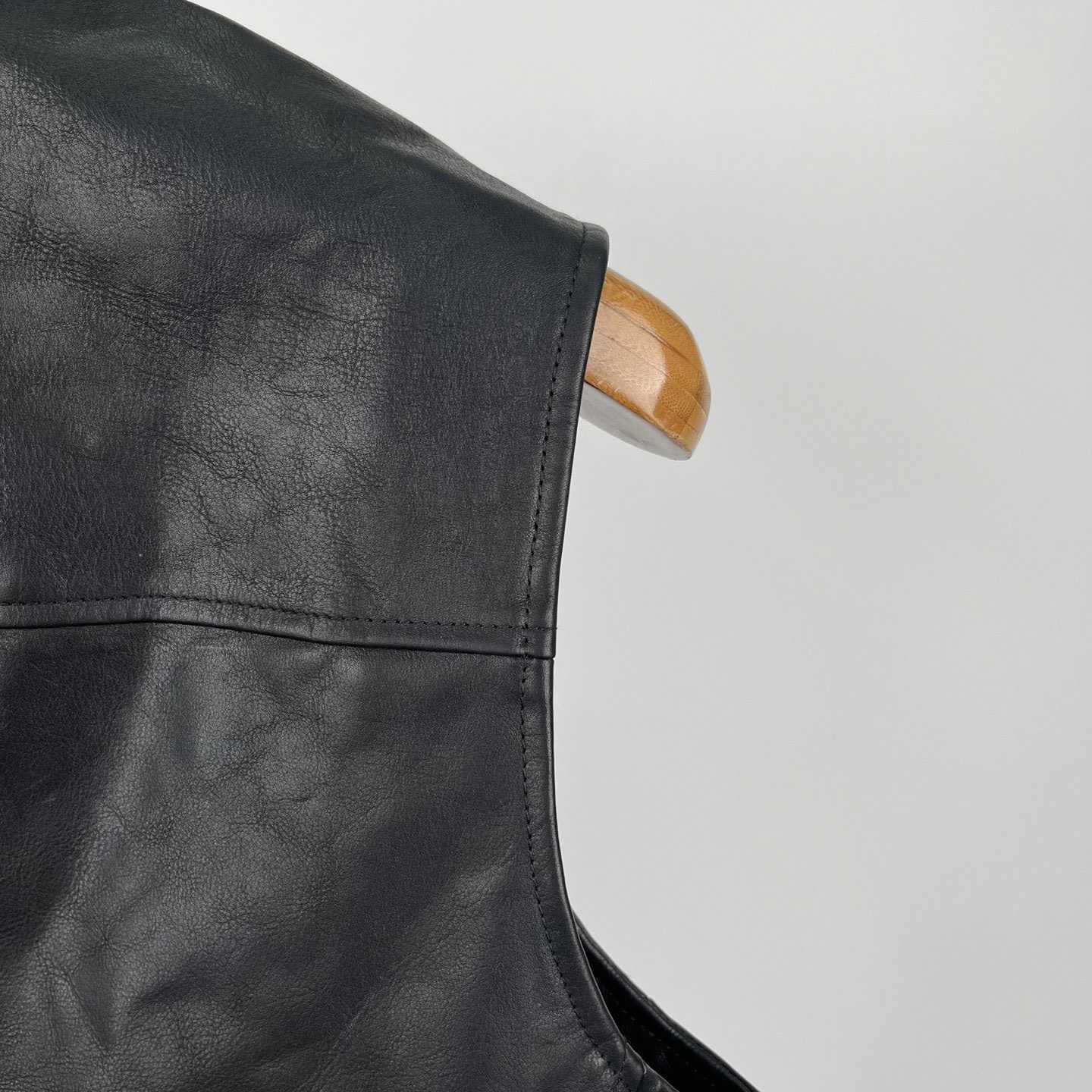 Givenchy Waistcoat In Leather - FashionPlug