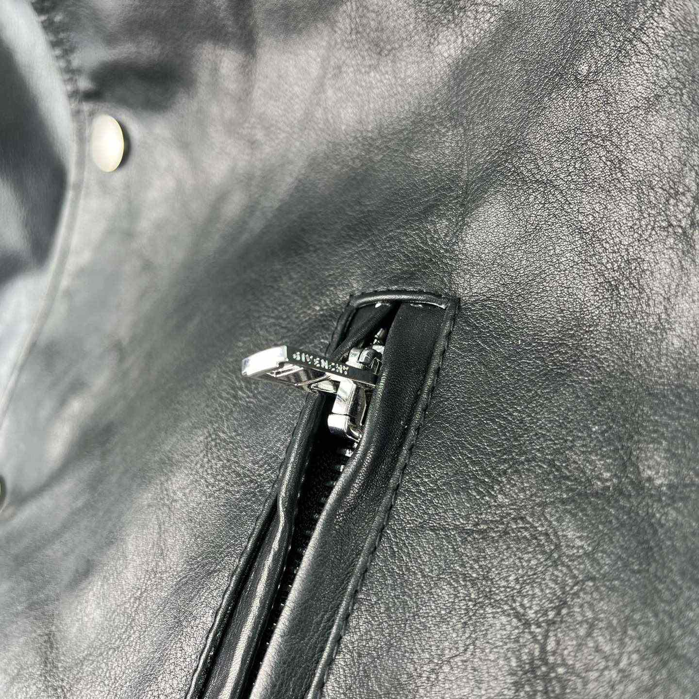 Givenchy Waistcoat In Leather - FashionPlug