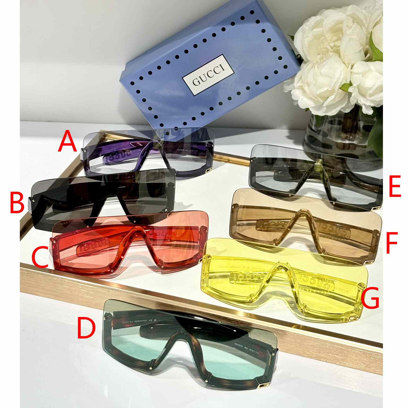 Gucci GG1221S Sunglasses   - FashionPlug