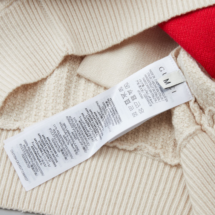 Gucci Knit Cotton Cardigan With Patch - FashionPlug