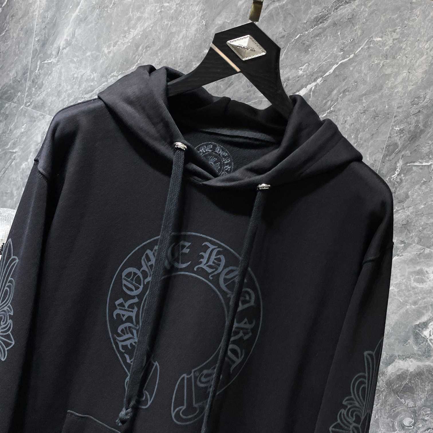Chrome Hearts Chomper Black Hoodie - FashionPlug