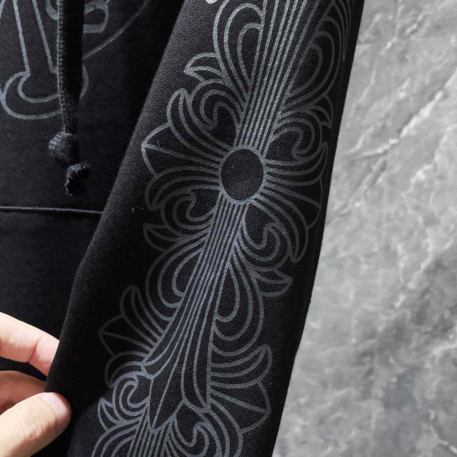 Chrome Hearts Chomper Black Hoodie - FashionPlug