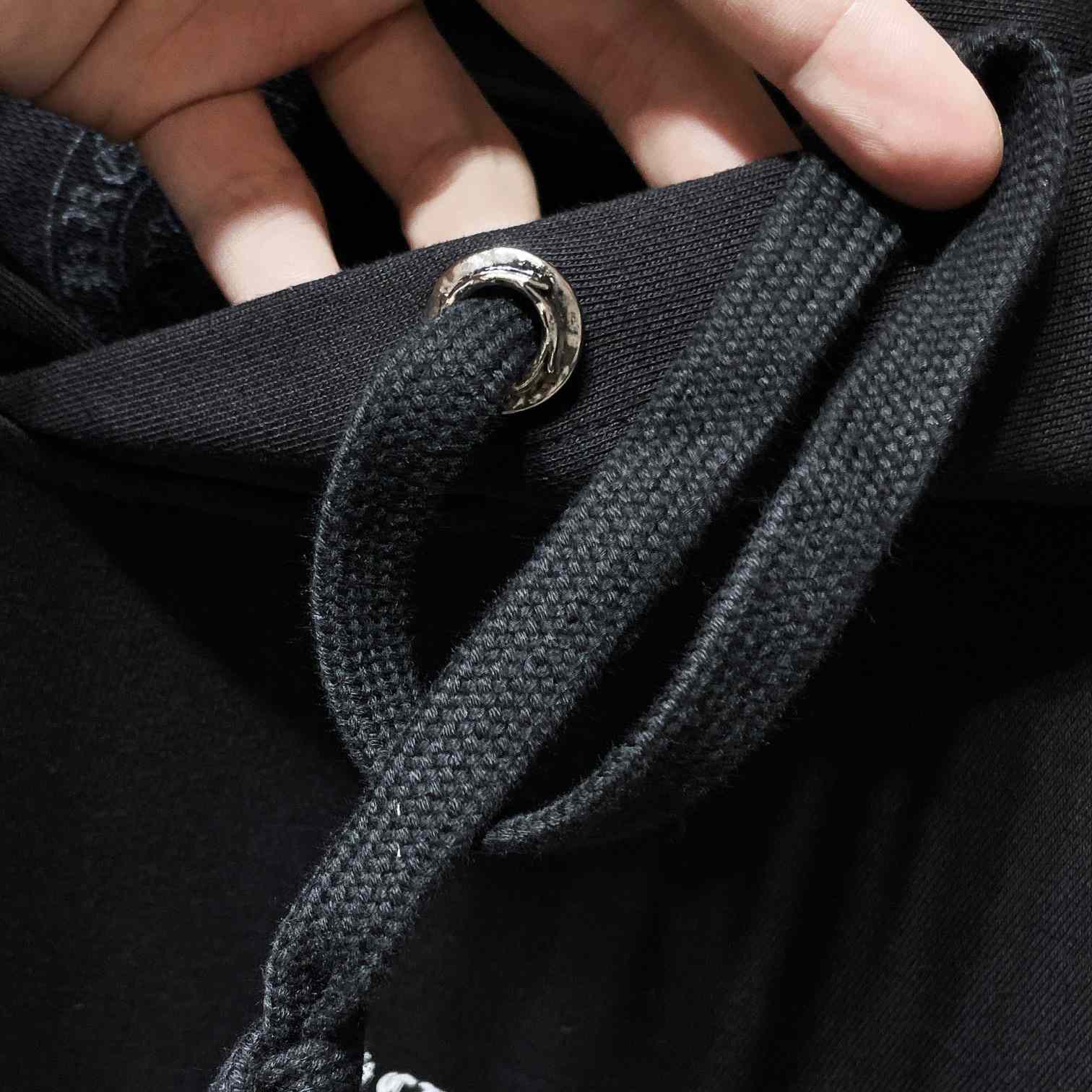 Chrome Hearts Chomper Black Hoodie - FashionPlug