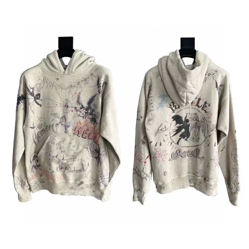 Saint Michael Hoodie - FashionPlug