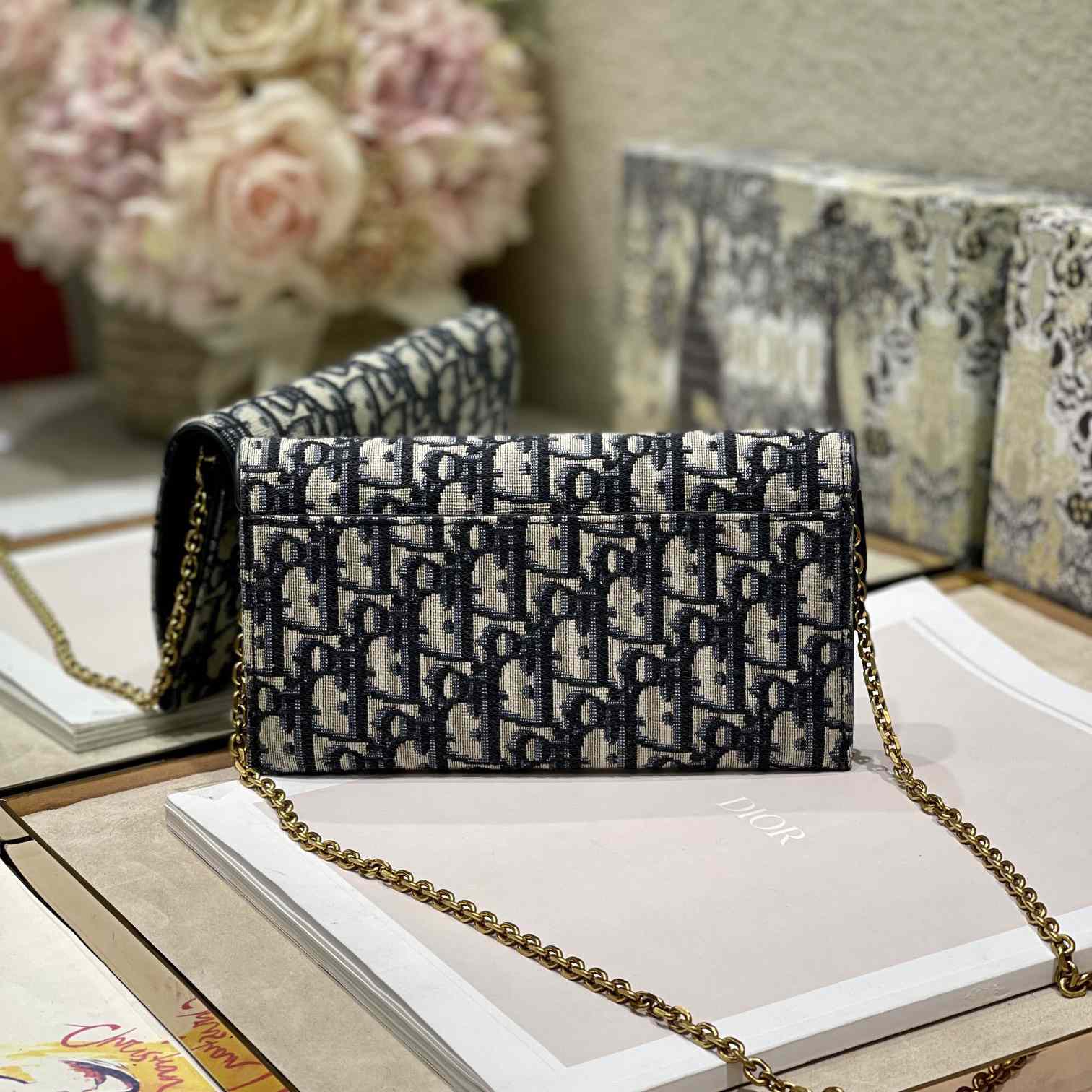 Dior Saddle Pouch With Chain - FashionPlug