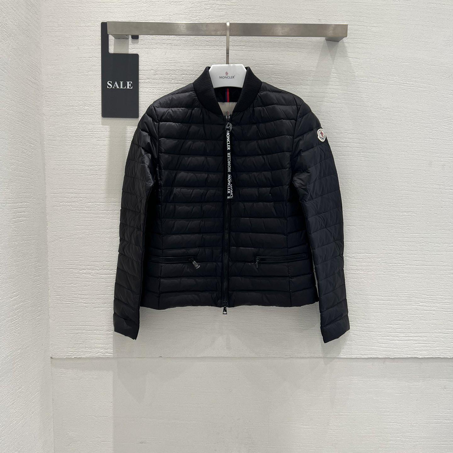 Moncler Blenca Black Puffer Jacket - FashionPlug