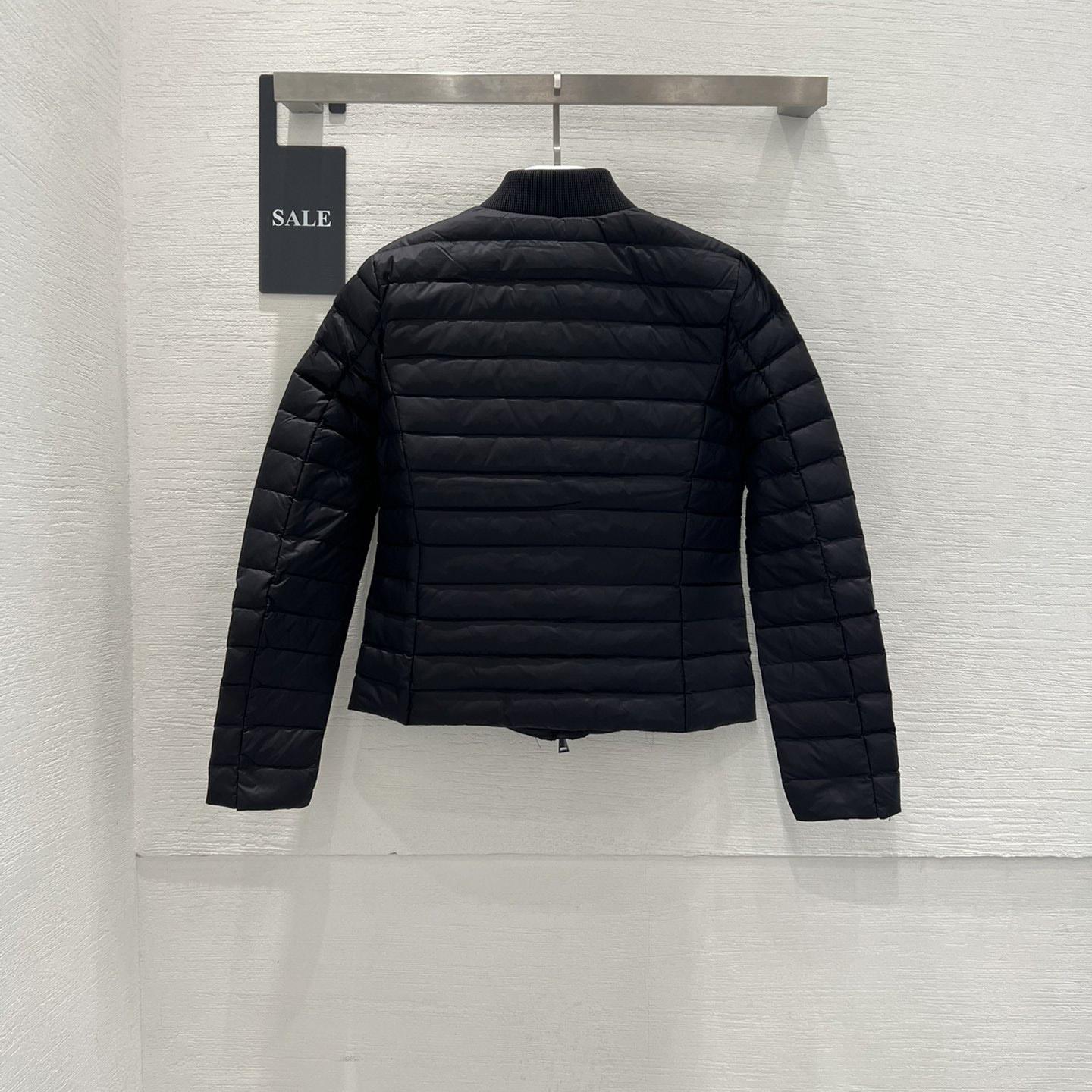 Moncler Blenca Black Puffer Jacket - FashionPlug