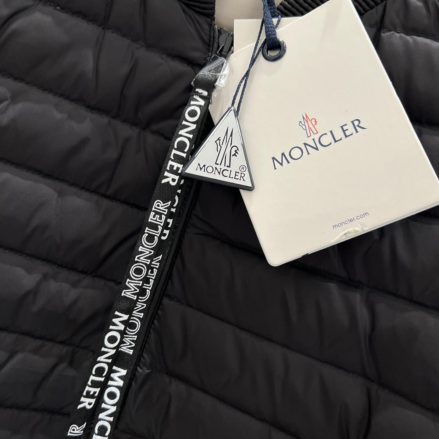 Moncler Blenca Black Puffer Jacket - FashionPlug