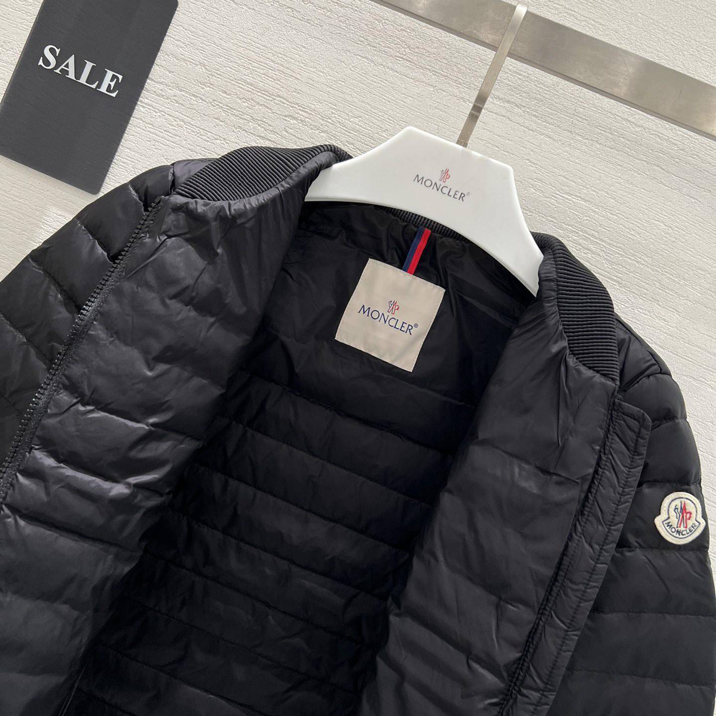 Moncler Blenca Black Puffer Jacket - FashionPlug