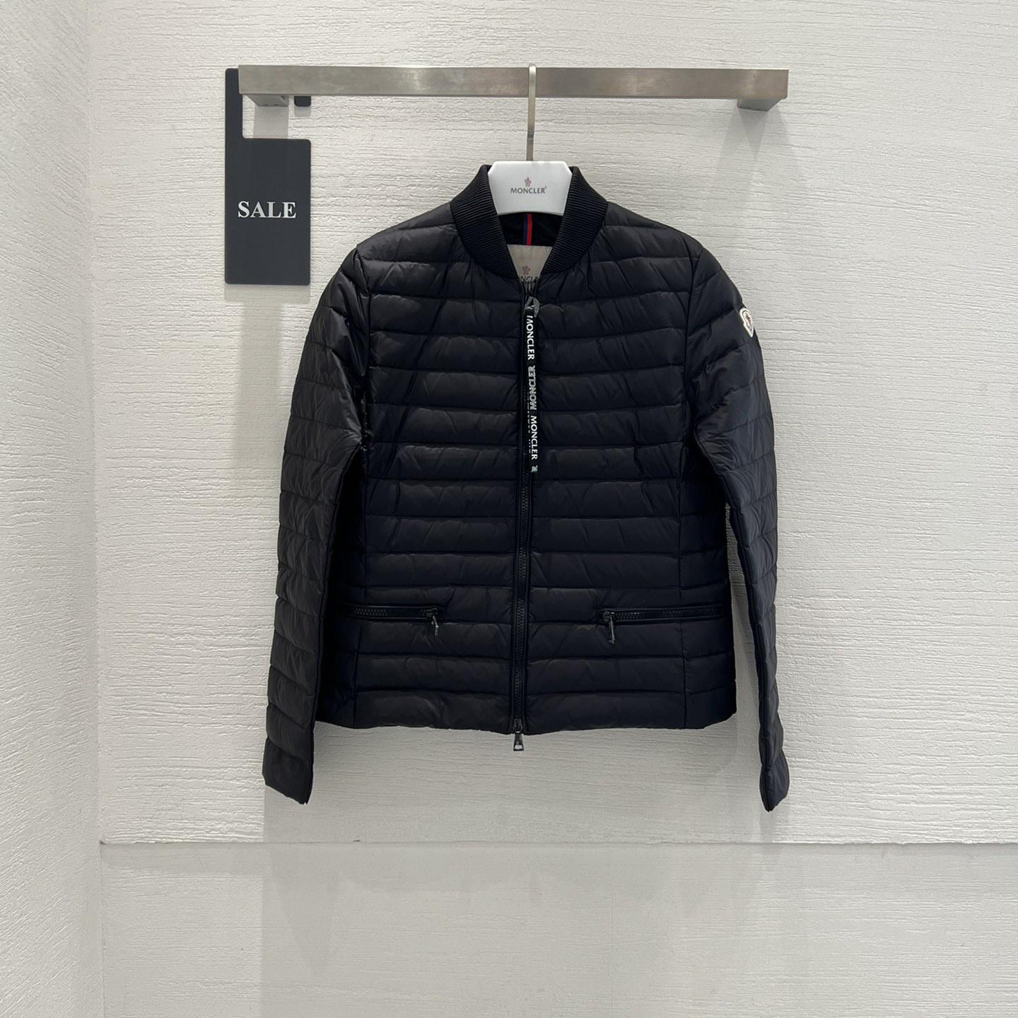 Moncler Blenca Black Puffer Jacket - FashionPlug