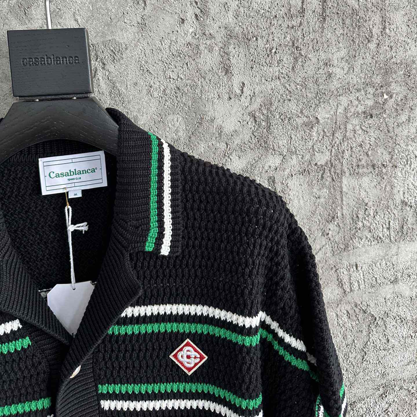 Casablanca Tennis Crochet Shirt - FashionPlug
