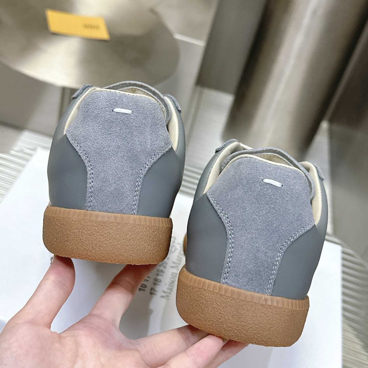Maison Margiela Paint Replica Low-top Sneakers - FashionPlug