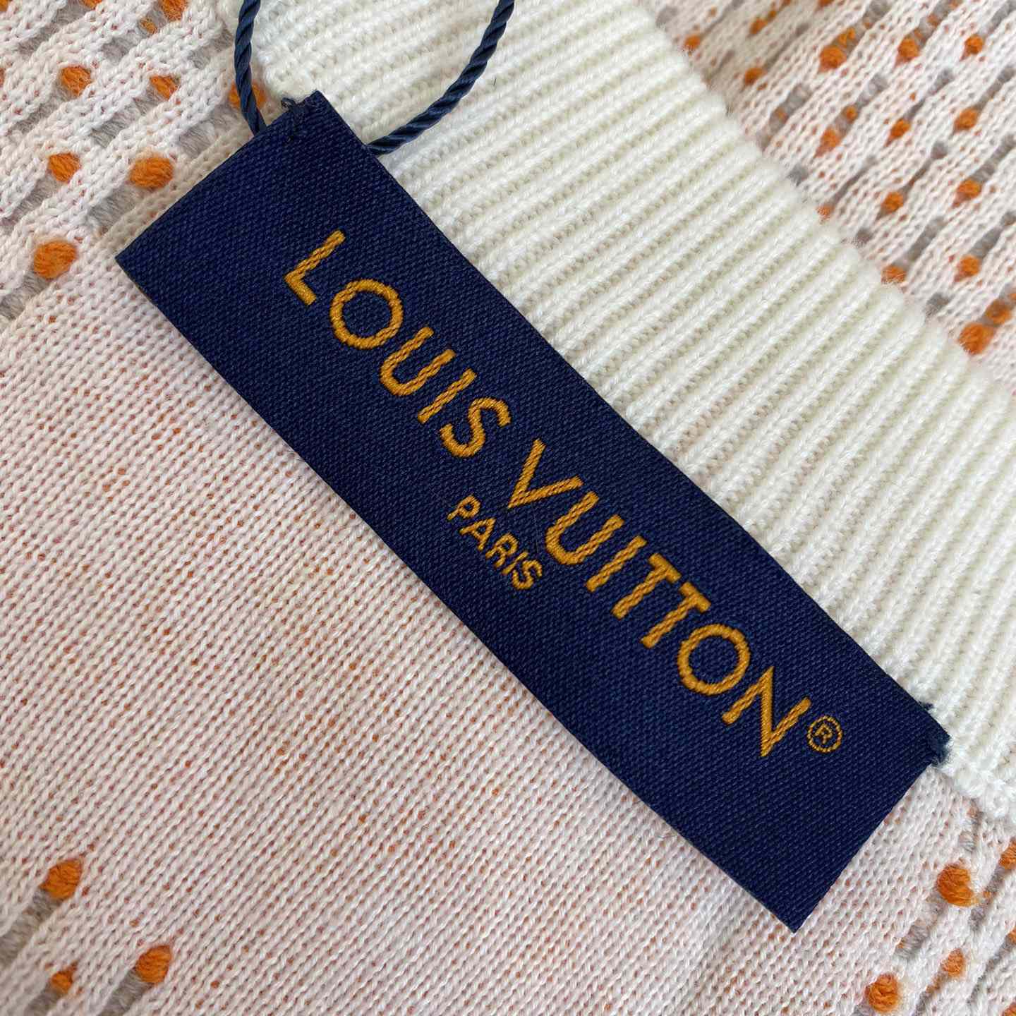 Louis Vuitton Damier Jacquard Cotton Pullover - FashionPlug