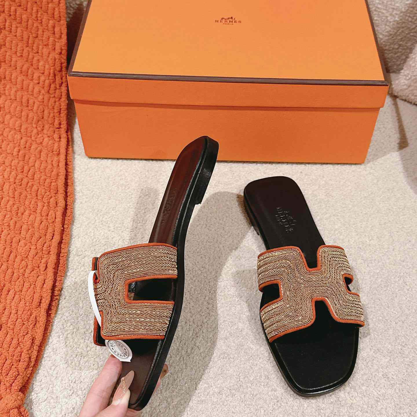 Hermes Oran Sandal - FashionPlug