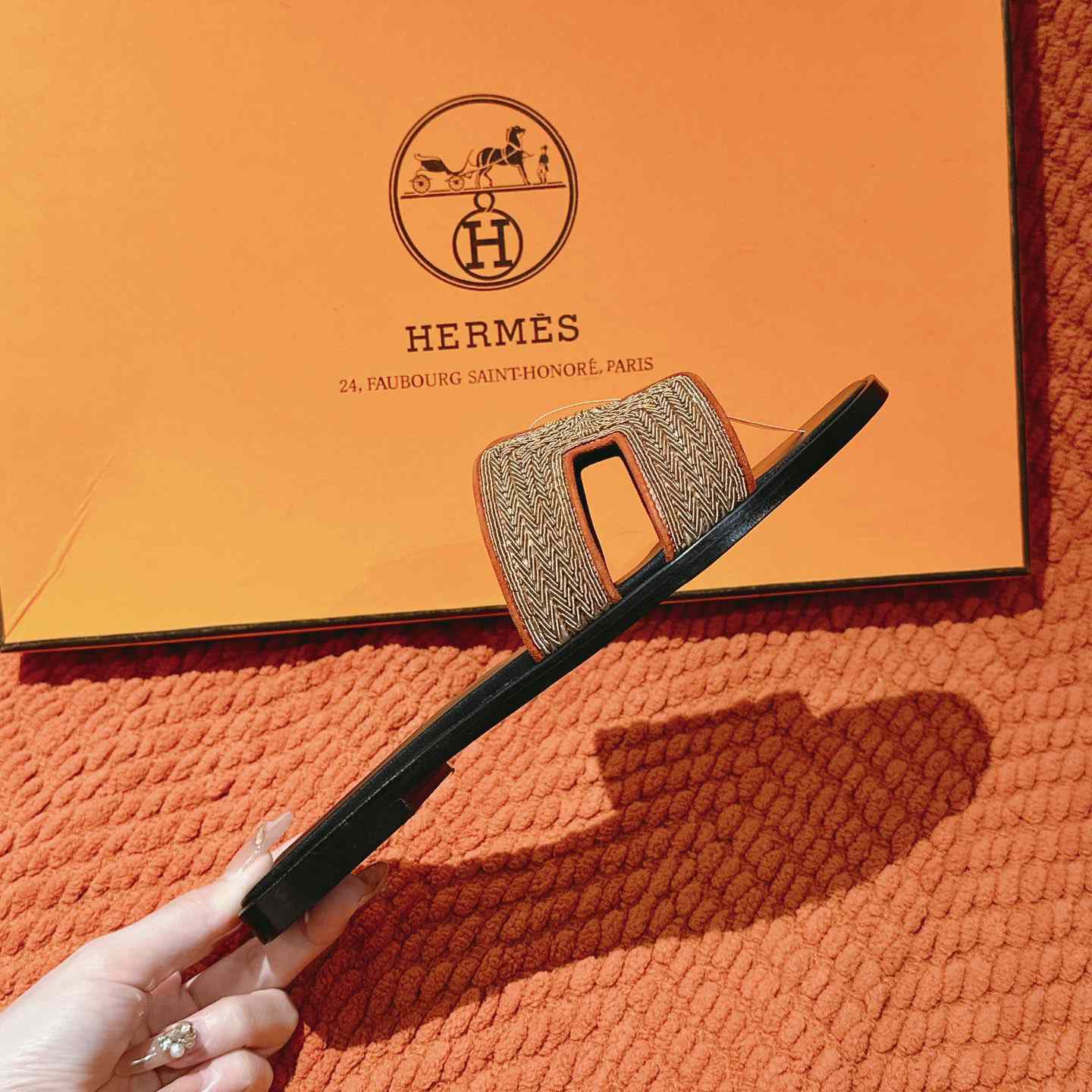 Hermes Oran Sandal - FashionPlug