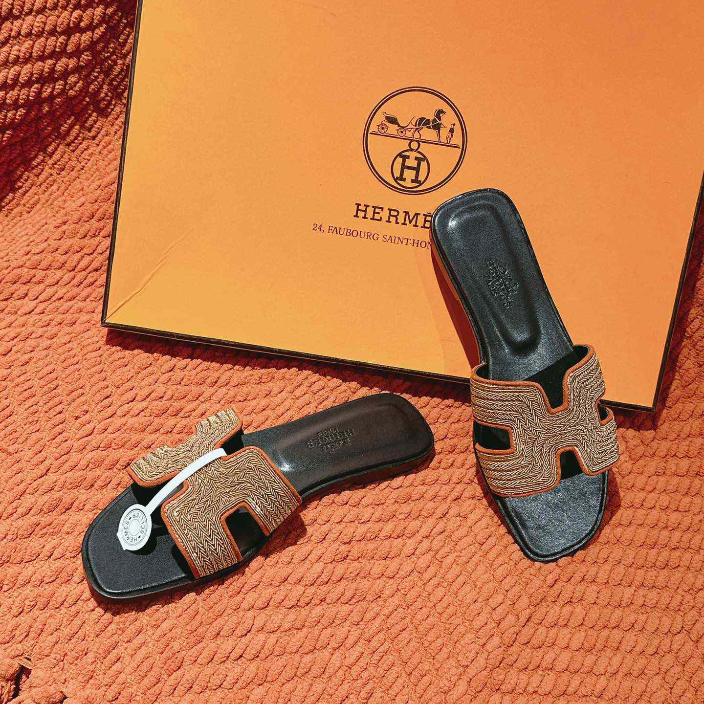 Hermes Oran Sandal - FashionPlug