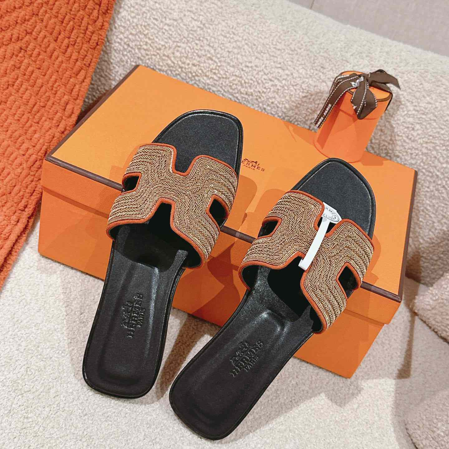 Hermes Oran Sandal - FashionPlug
