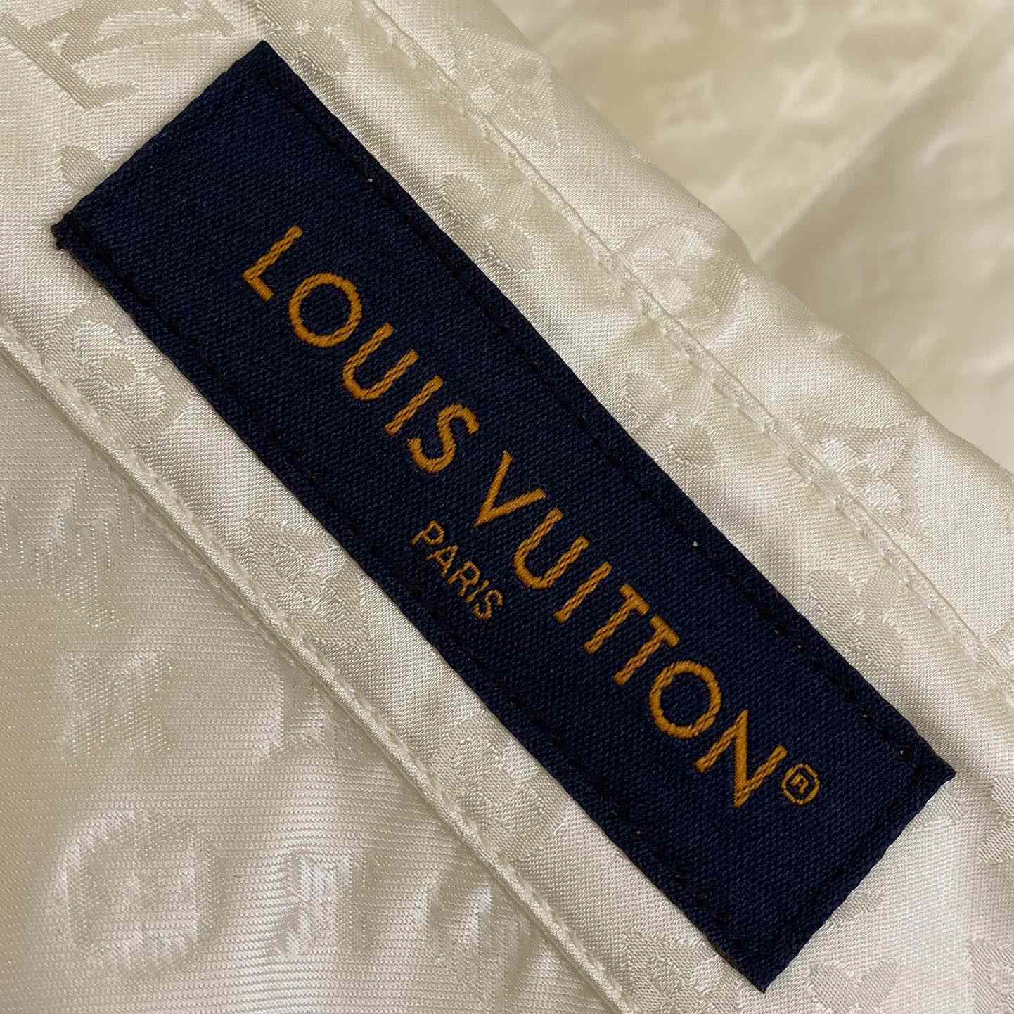 Louis Vuitton Monogram Long-Sleeved Silk Shirt - FashionPlug