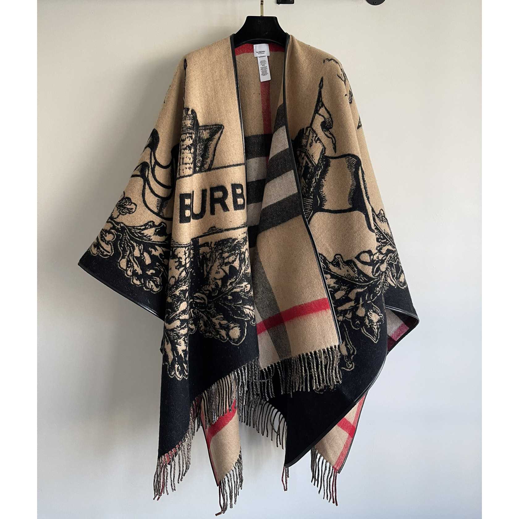 Burberry Poncho - FashionPlug
