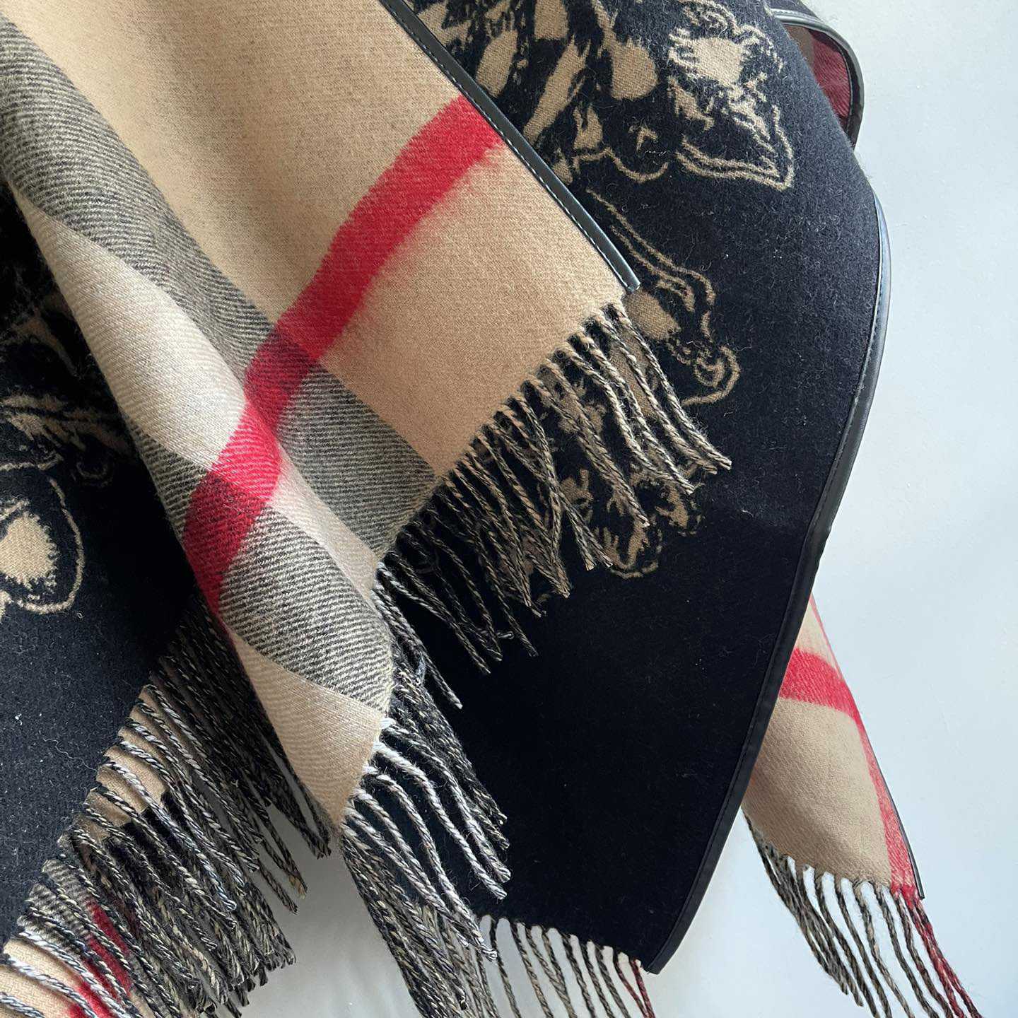 Burberry Poncho - FashionPlug