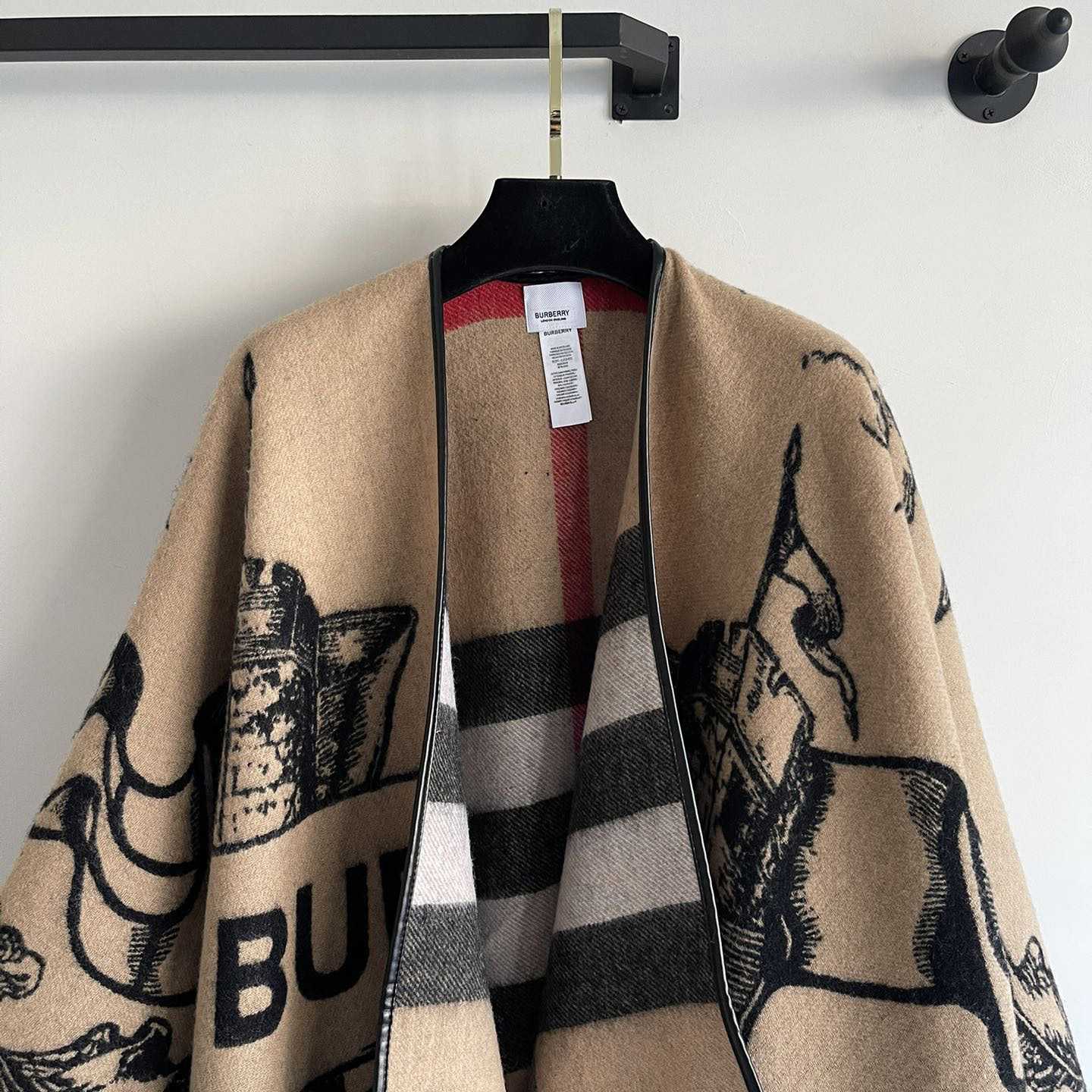 Burberry Poncho - FashionPlug