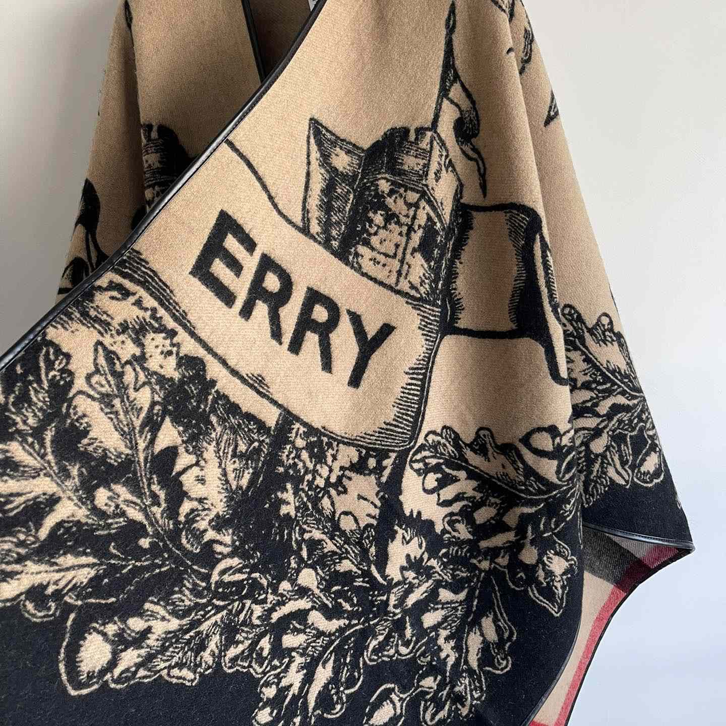 Burberry Poncho - FashionPlug