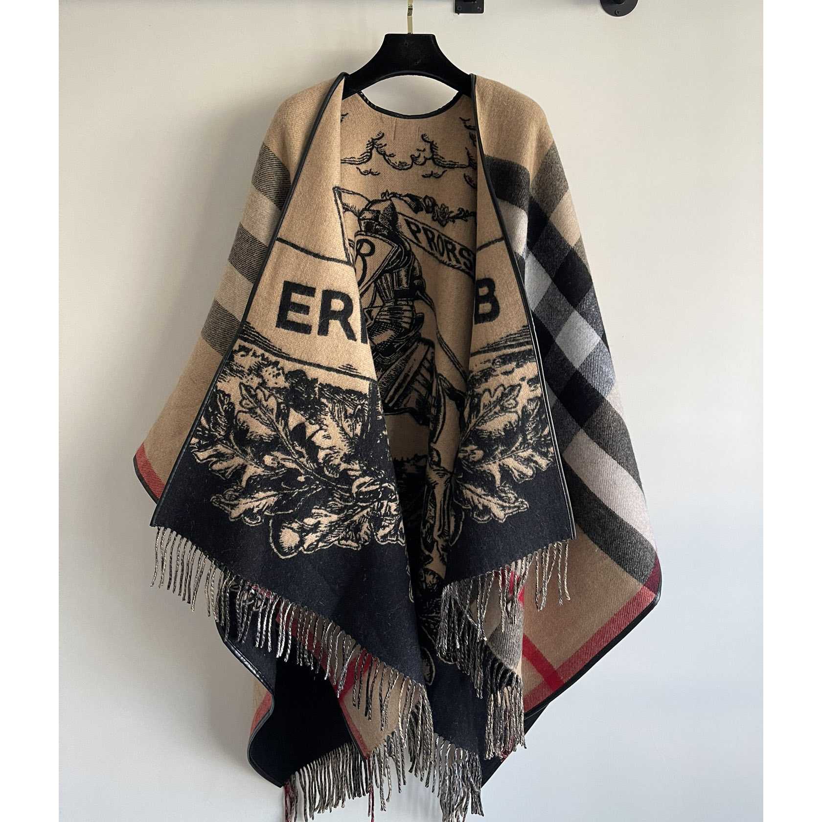 Burberry Poncho - FashionPlug