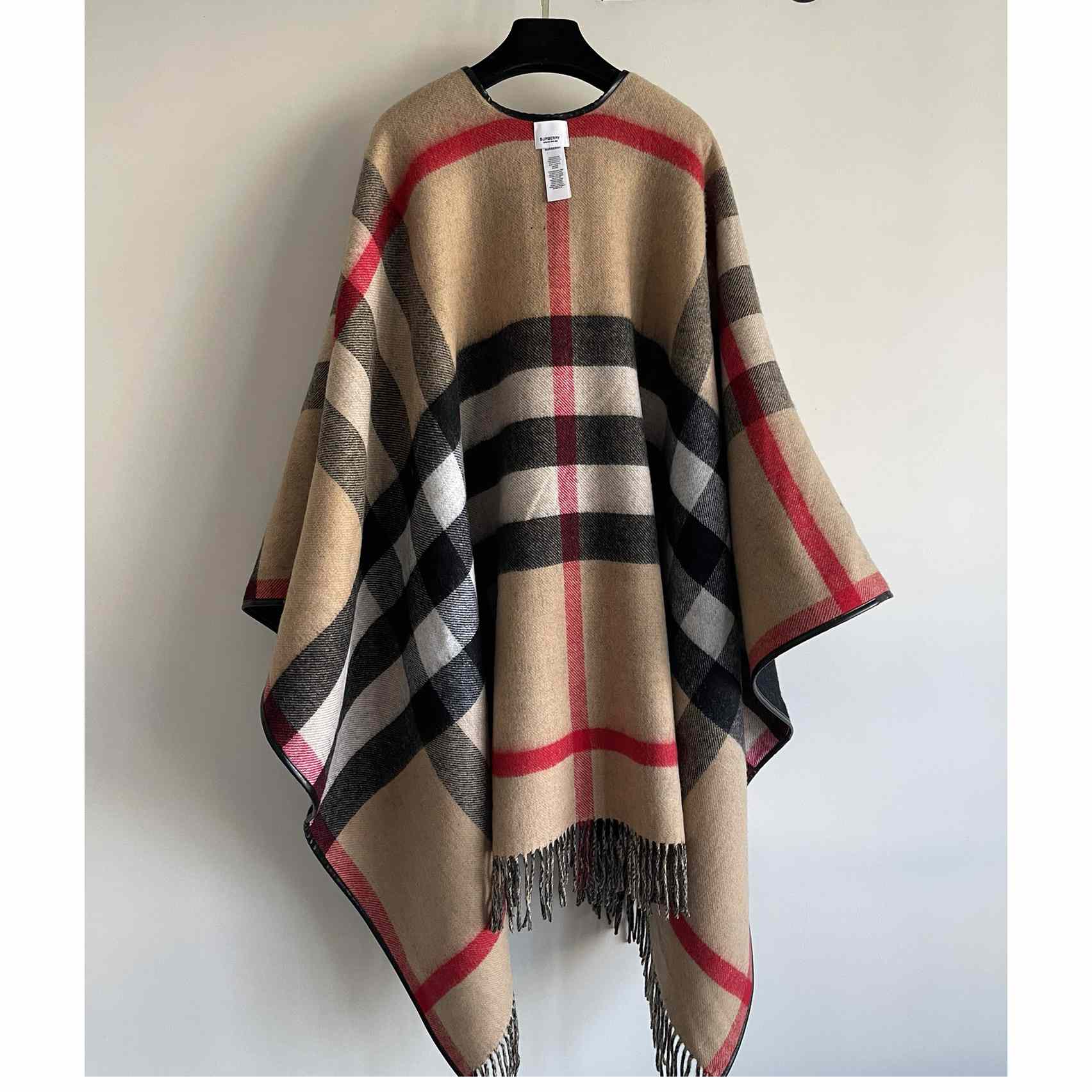 Burberry Poncho - FashionPlug
