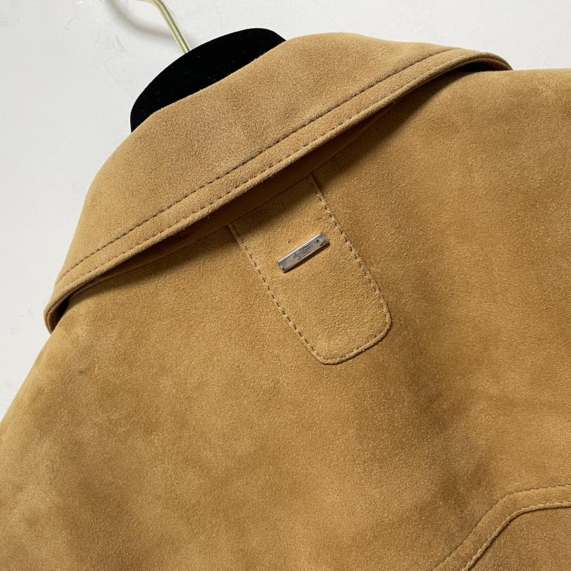 Louis Vuitton LVSE Suede Denim Jacket   1AA5LV - FashionPlug