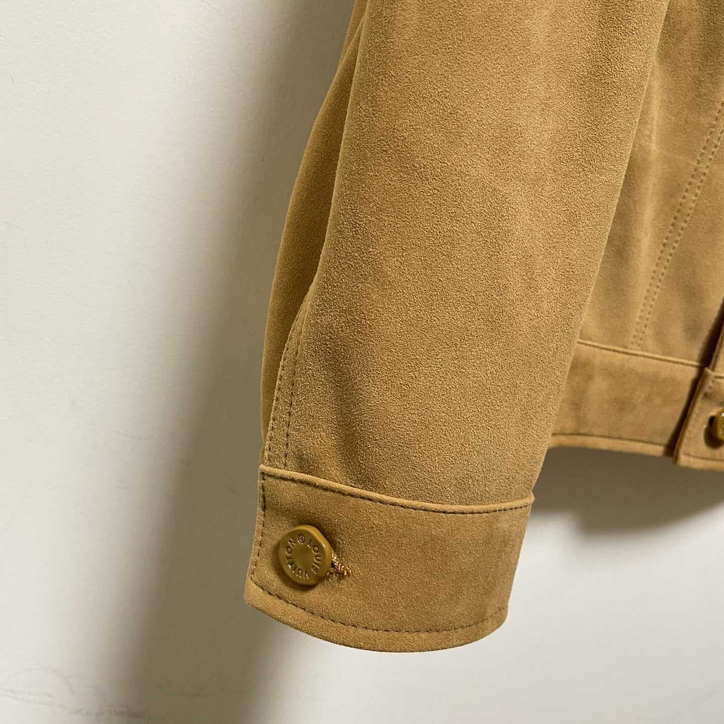 Louis Vuitton LVSE Suede Denim Jacket   1AA5LV - FashionPlug