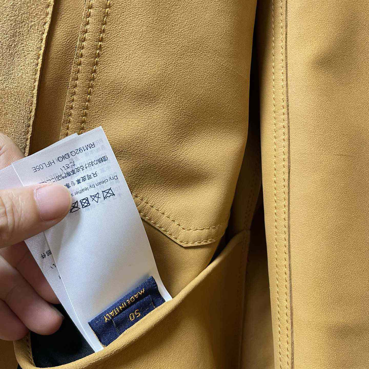 Louis Vuitton LVSE Suede Denim Jacket   1AA5LV - FashionPlug
