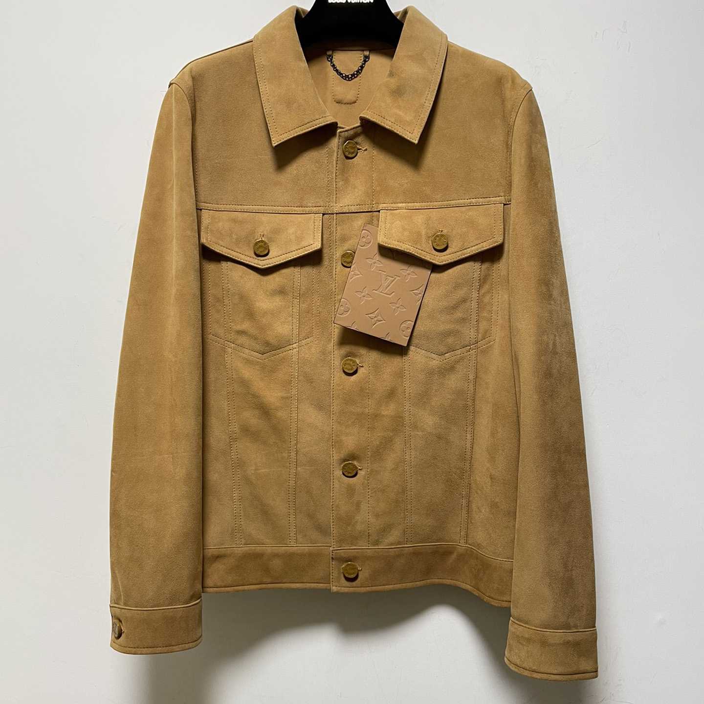 Louis Vuitton LVSE Suede Denim Jacket   1AA5LV - FashionPlug
