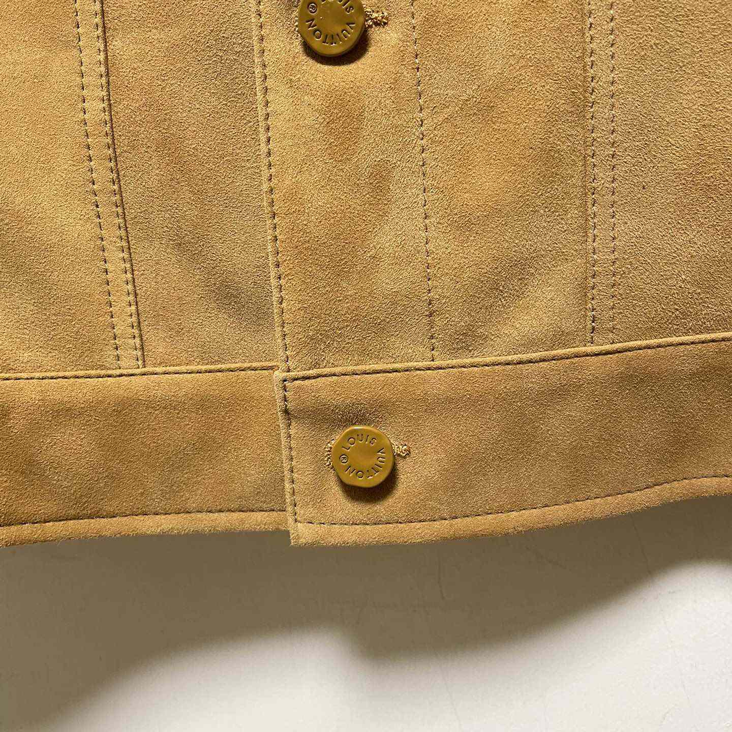 Louis Vuitton LVSE Suede Denim Jacket   1AA5LV - FashionPlug