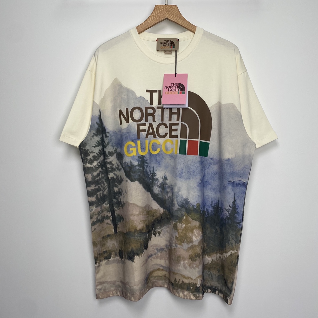 Gucci x The North Face Cotton Jersey T-shirt - FashionPlug