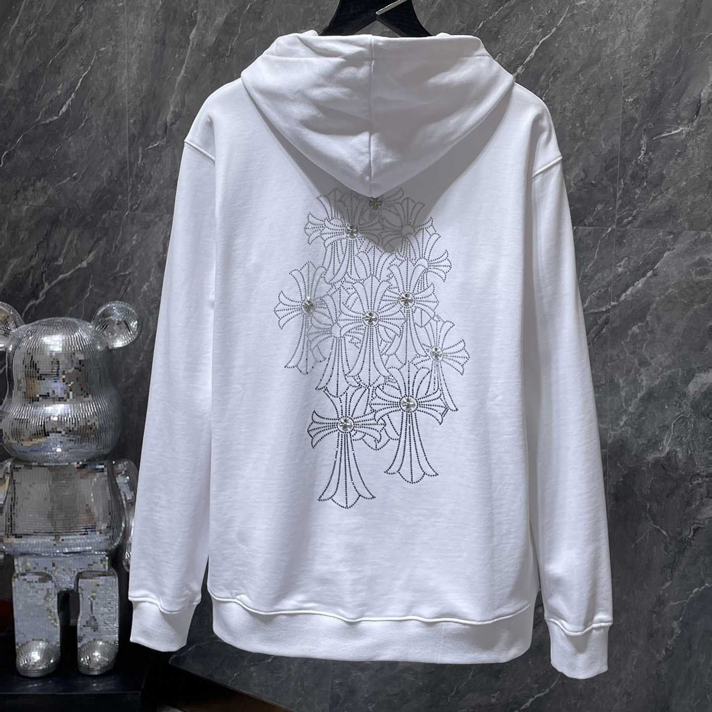 Chrome Hearts Zip Up Hoodie  - FashionPlug