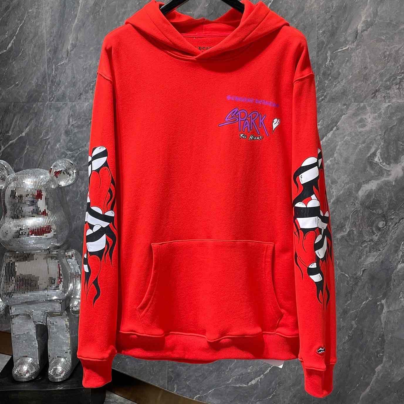 Chrome Hearts × Matty Boy 'Spark The Heart' Hoodie - FashionPlug