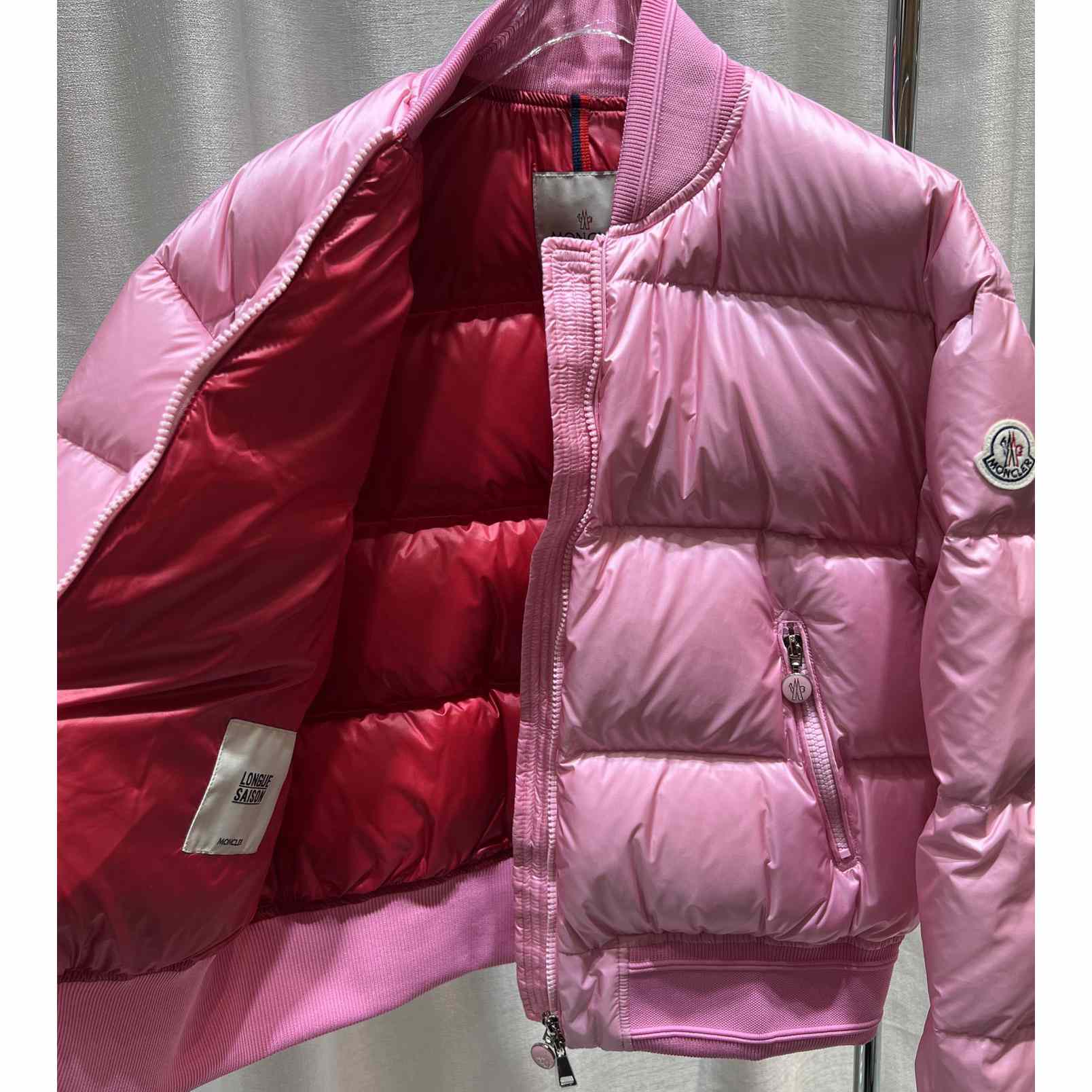 Moncler Merlat Down Bomber Jacket  - FashionPlug