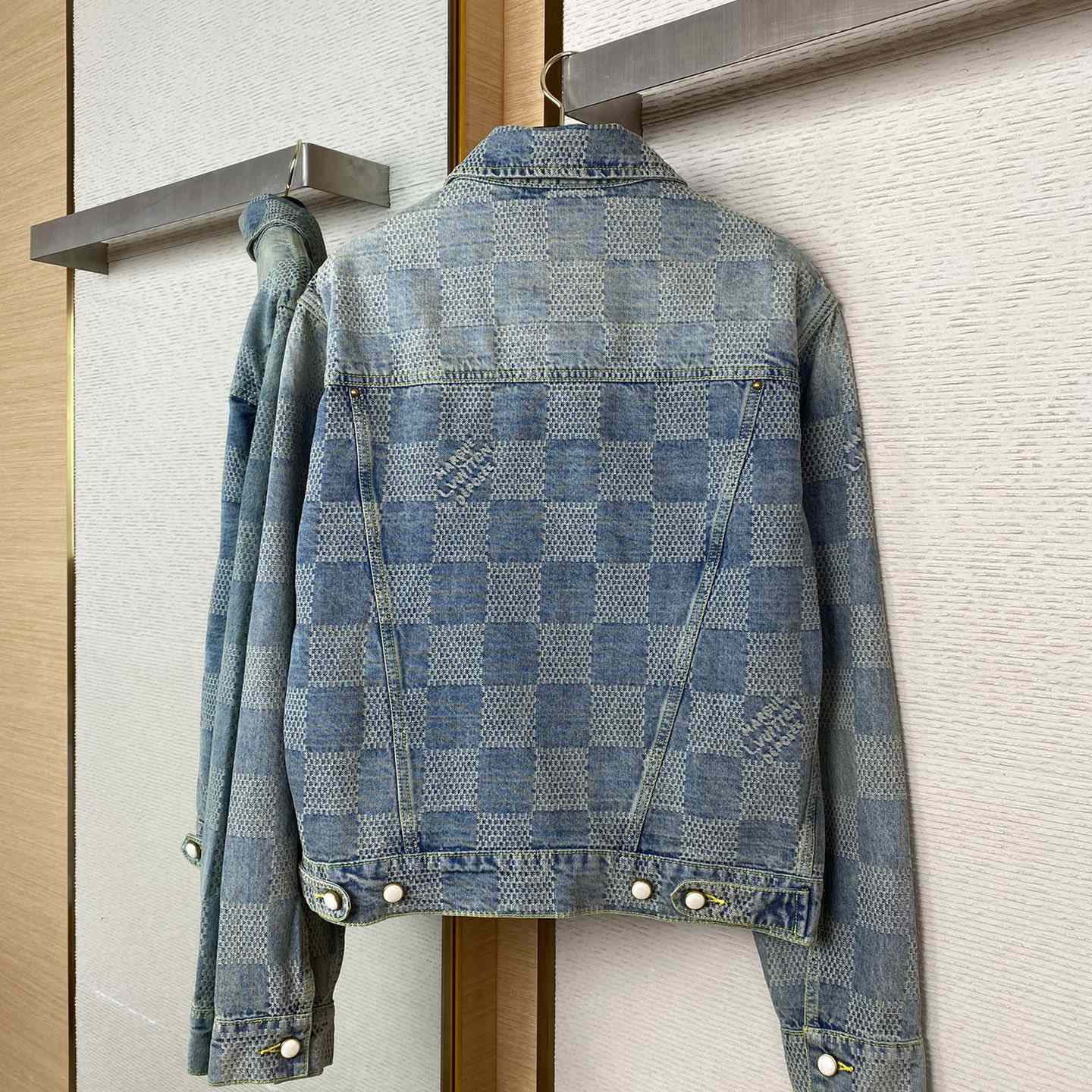 Louis Vuitton Damier Denim Jacket - FashionPlug