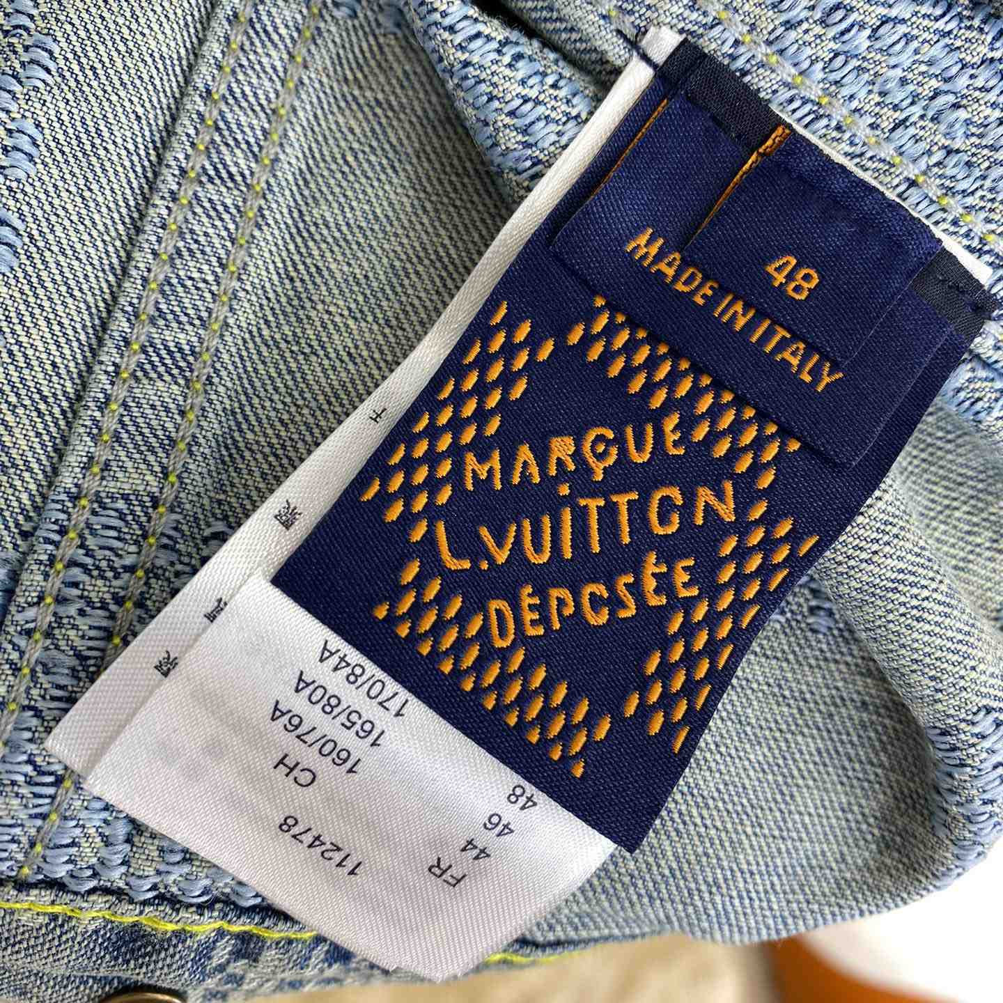 Louis Vuitton Damier Denim Jacket - FashionPlug