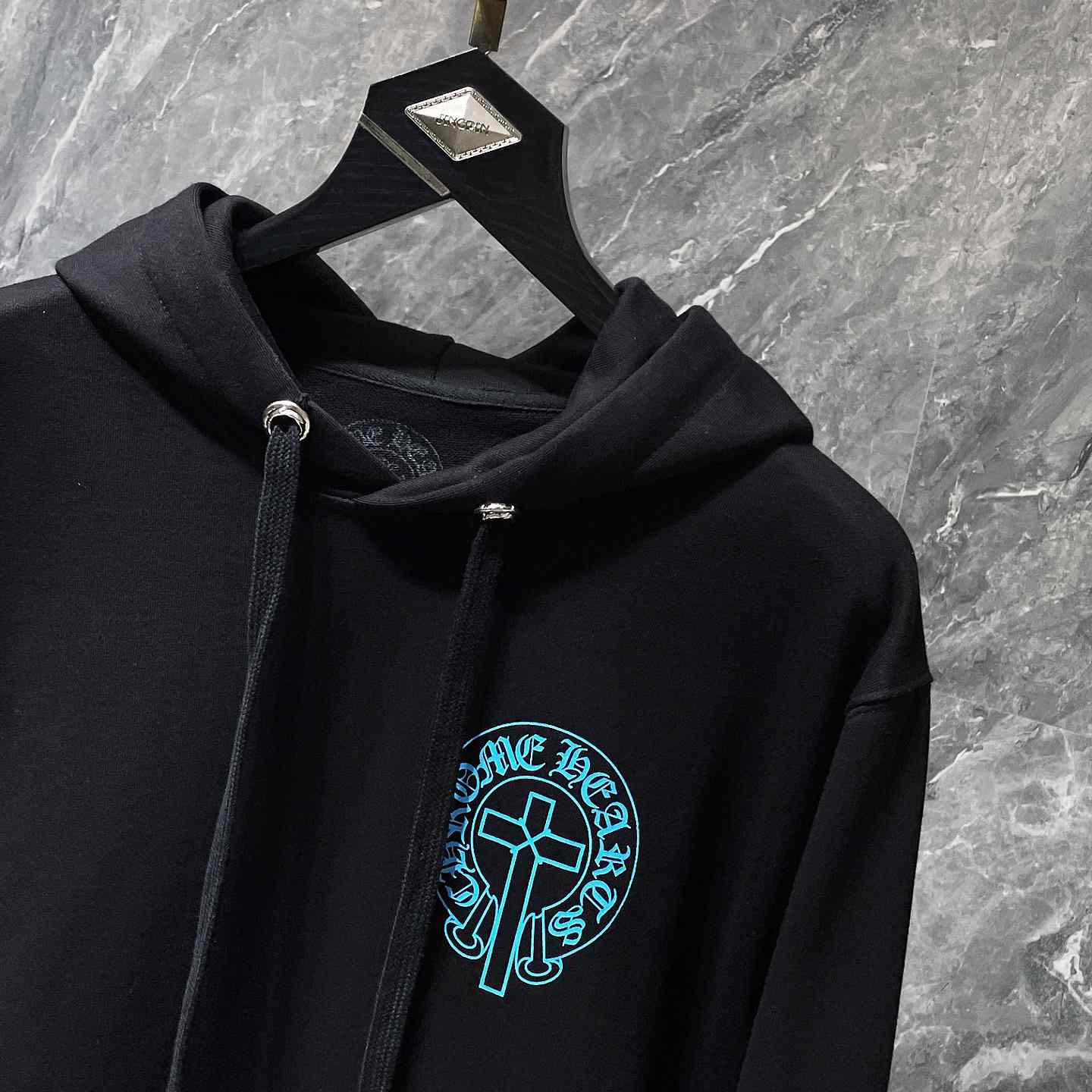 Chrome Hearts Chomper Black Hoodie - FashionPlug