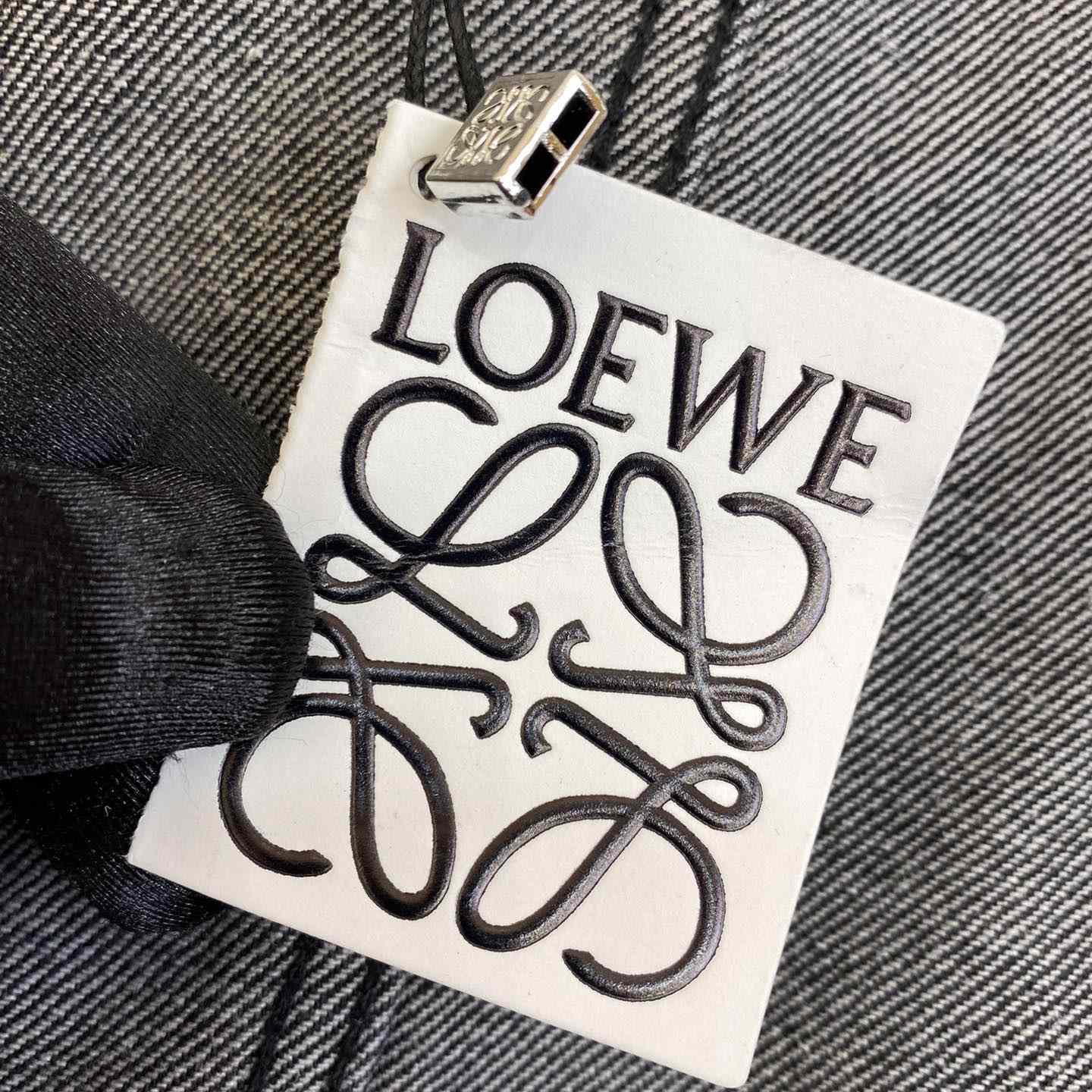 Loewe Button-Up Workwear Denim Jacket - FashionPlug