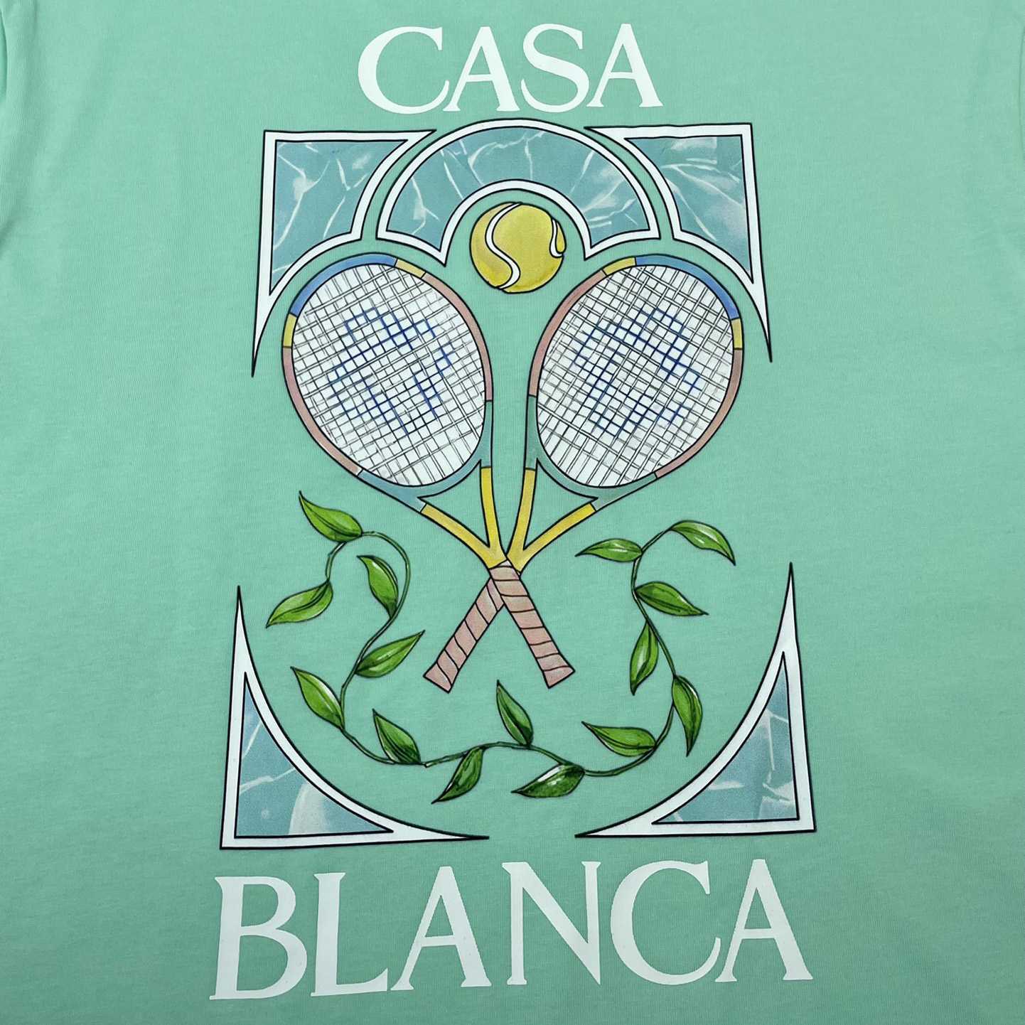 Casablanca Cotton T-Shirt   C888 - FashionPlug