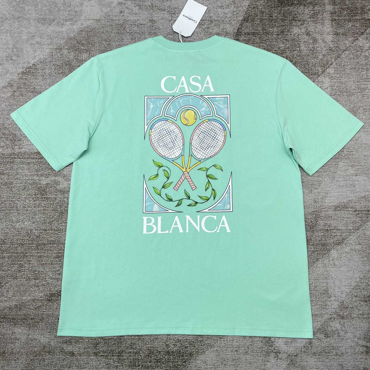 Casablanca Cotton T-Shirt   C888 - FashionPlug