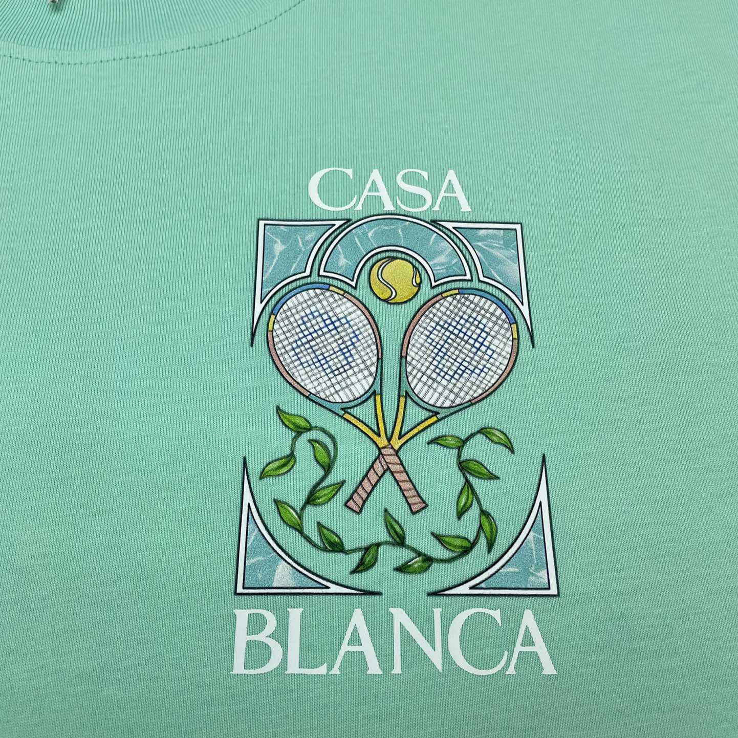 Casablanca Cotton T-Shirt   C888 - FashionPlug