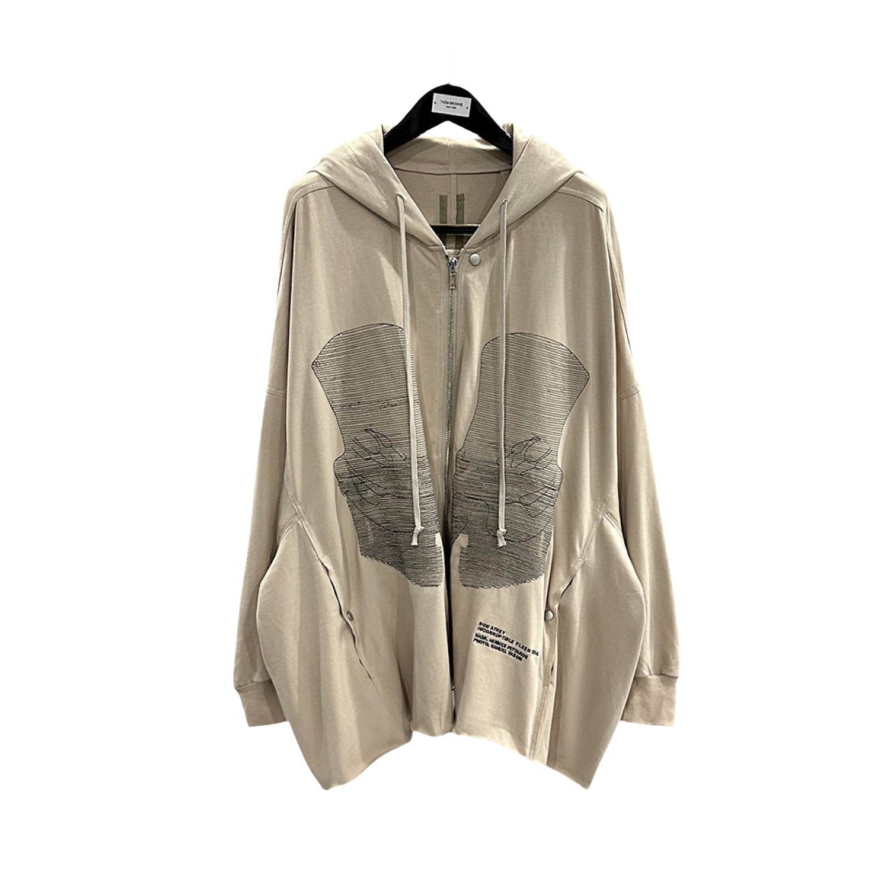 Rick Owens Ron Jumbo Peter Jacket  - FashionPlug