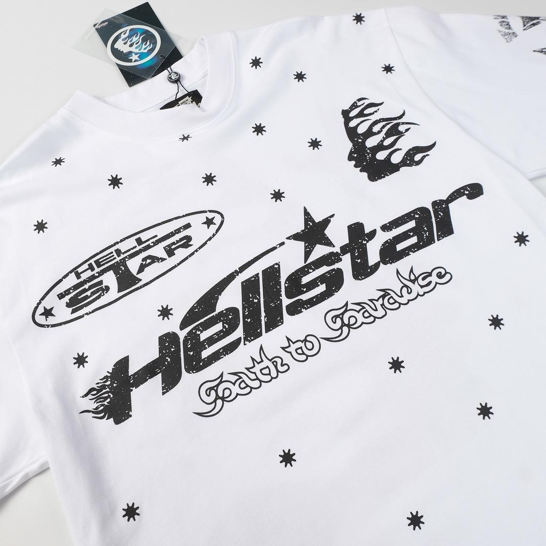 Hellstar Meteor Flame Limited Edition Long Sleeve T-Shirt - FashionPlug